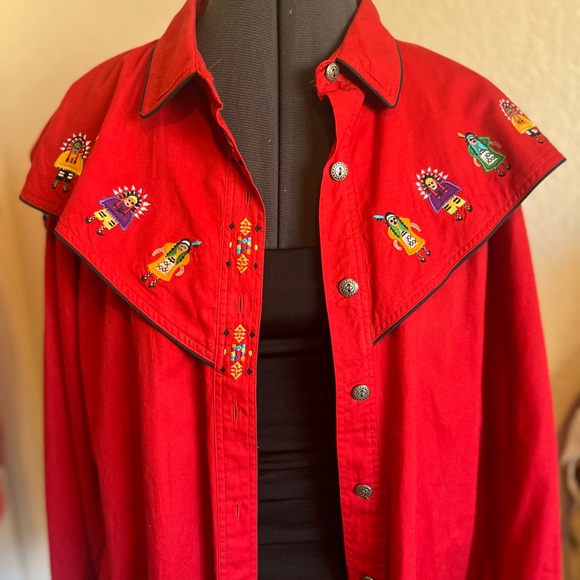 VTG Kachina Doll Shirt - Picture 5 of 6